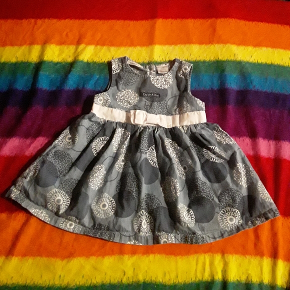 Calvin Klein Baby Girl 6-9 Months Casu/Form Dress - Picture 2 of 14